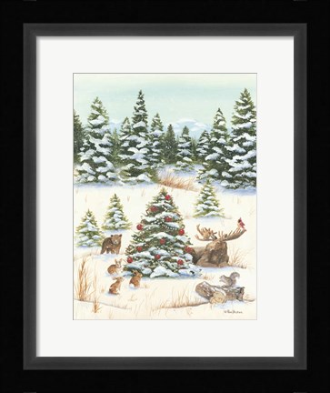 Framed Woodland Friends Print