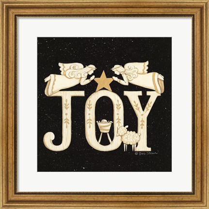 Framed Joy Angels Print