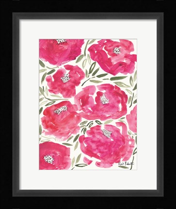Framed Late Summer Garden Gems Print