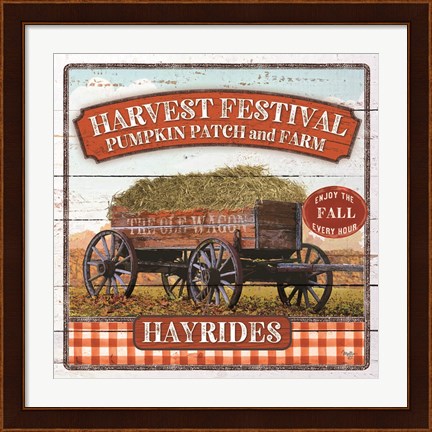 Framed Harvest Festival Print