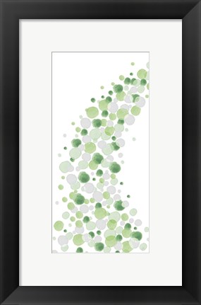 Framed Dots Abstract II Print