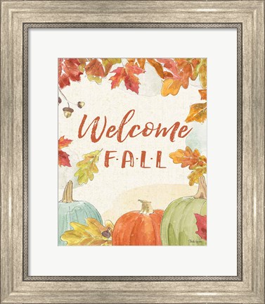 Framed Falling for Fall VI v2 Print