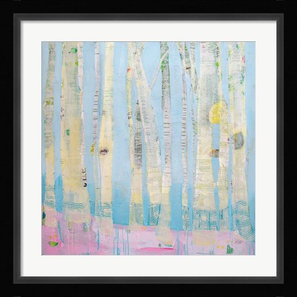 Framed Winter Woods Print