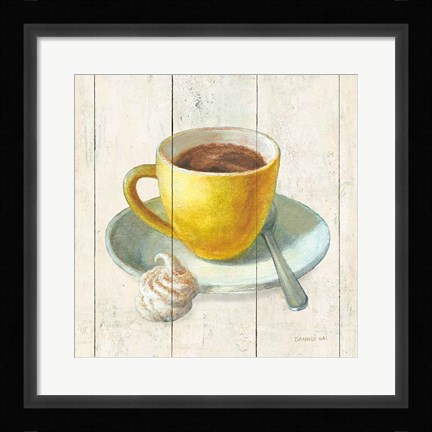Framed Wake Me Up Coffee IV Print