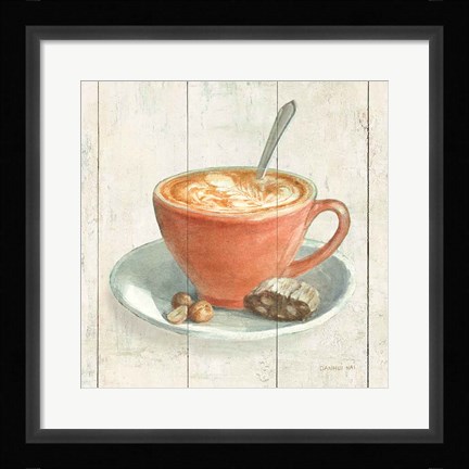 Framed Wake Me Up Coffee III Print