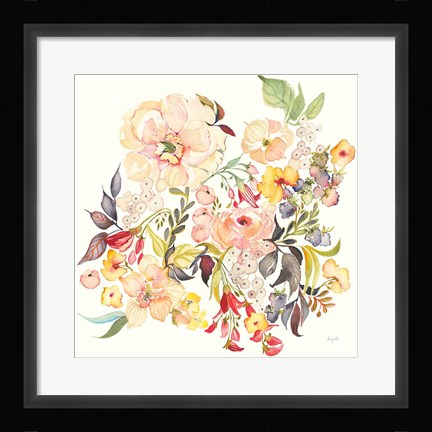 Framed Succulent Desert I Print