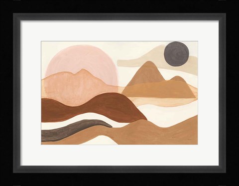 Framed Adobe Boho Print