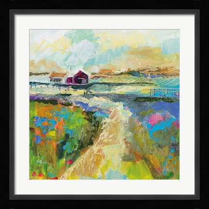 Framed Pasture Print