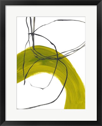 Framed Citron Fusion No. 1 Print