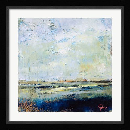 Framed Low Tide Print