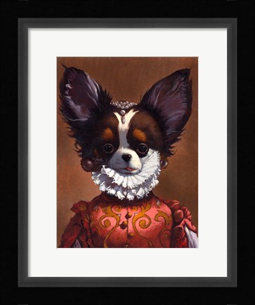 Framed Queenie Print