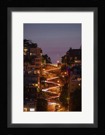 Framed Lombard Street 2 Print
