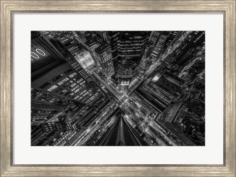 Framed Park Avenue New York Print