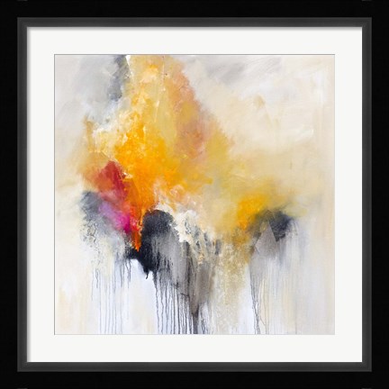 Framed Dancing On Land Print