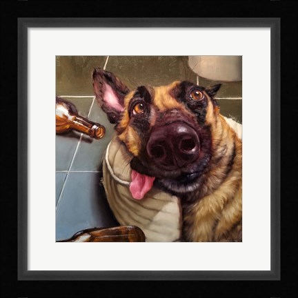 Framed Morning After Print