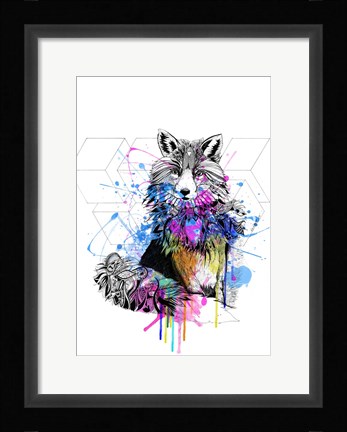 Framed Fox Print