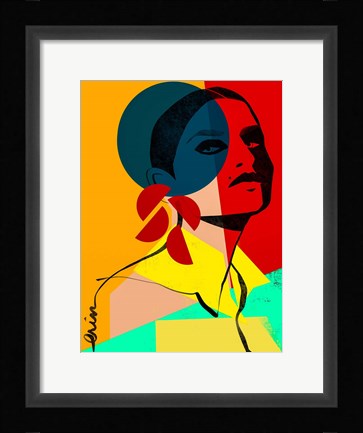 Framed Face Off No. 1 Print