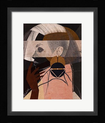 Framed Face Off No. 2 Print