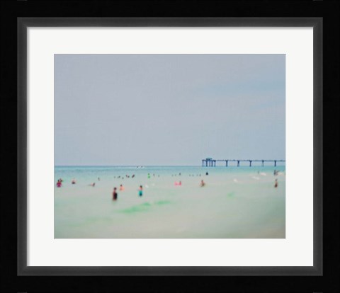 Framed Dreams of The Gulf Coast Print