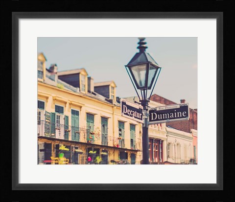 Framed Rue de la Levee Print