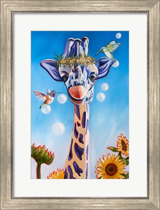 Framed Friends In High Places Print