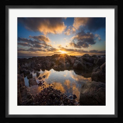 Framed Cohasset Mirror Print