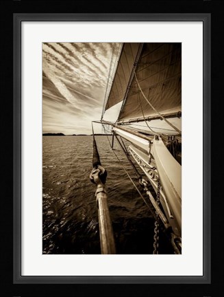 Framed Escape Route Print