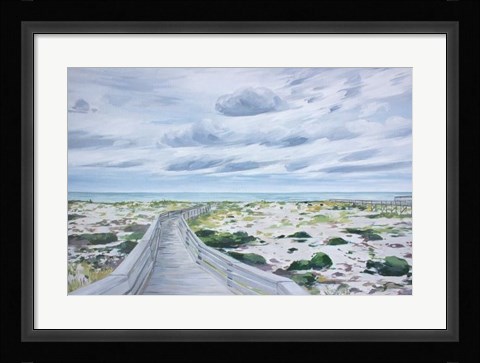Framed Amelia Island Boardwalk Print