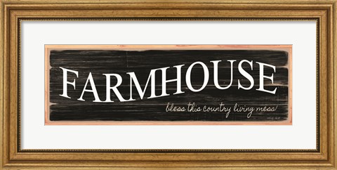 Framed Farmhouse - My Home Sweet Home Print