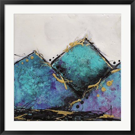 Framed In Mountains or Valleys 1 Print