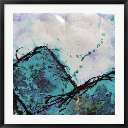 Framed In Mountains or Valleys 2 Print