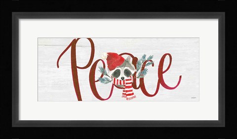 Framed Critter Greetings II Print