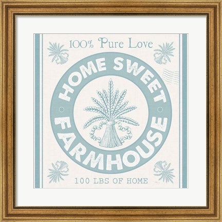 Framed Vintage Farmhouse I Print