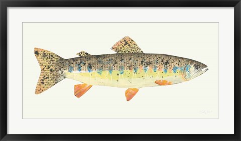 Framed Angling in the Stream III Print