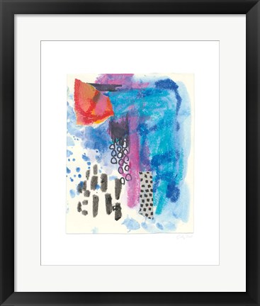 Framed Waterfall II Print