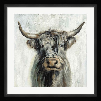 Framed Highland Cow Print