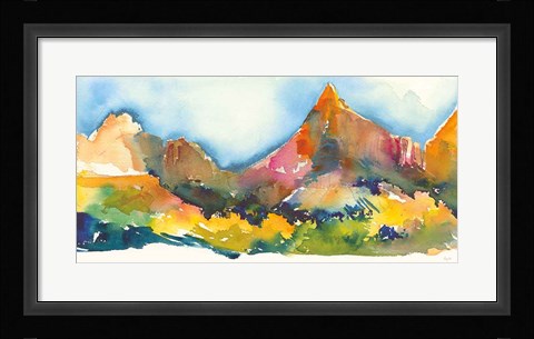 Framed Canyon Country Print