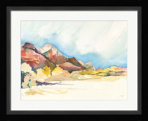 Framed Western Vista Print