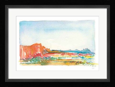 Framed Looking Out Print