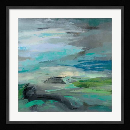 Framed Volcano Edge Print