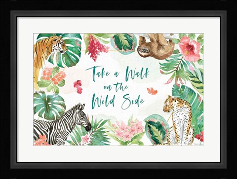 Framed From the Jungle I Print