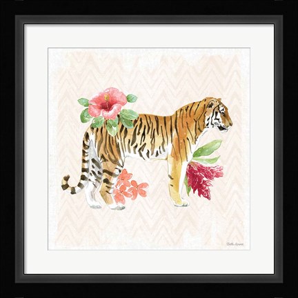 Framed From the Jungle IV Print