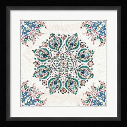 Framed Bohemian Vibes VI Print