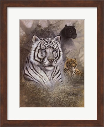 Framed Serengeti Predator Print