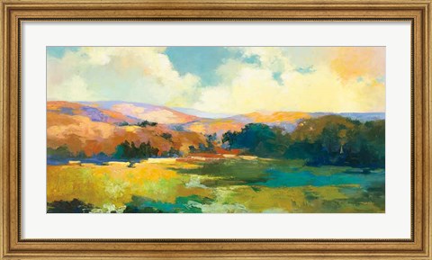 Framed Daybreak Valley Print