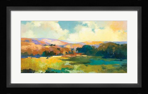 Framed Daybreak Valley Print