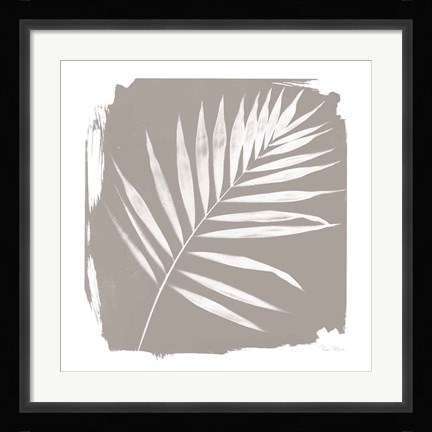 Framed Nature By The Lake - Frond II Sq Print