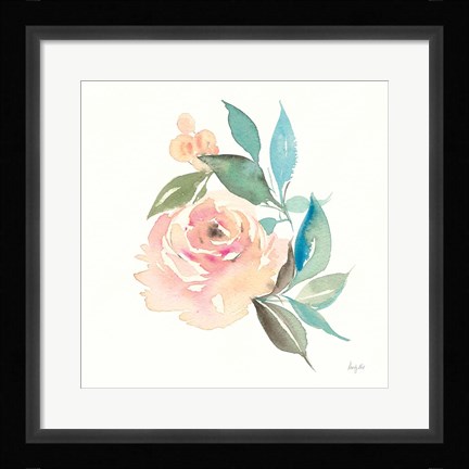 Framed Watercolor Blossom II Print