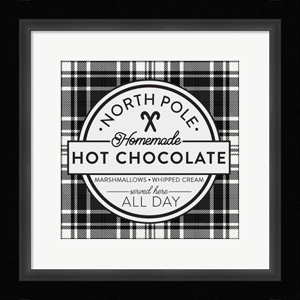 Framed Plaid Holidays II Print