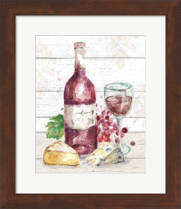 Framed Sweet Vines III Print